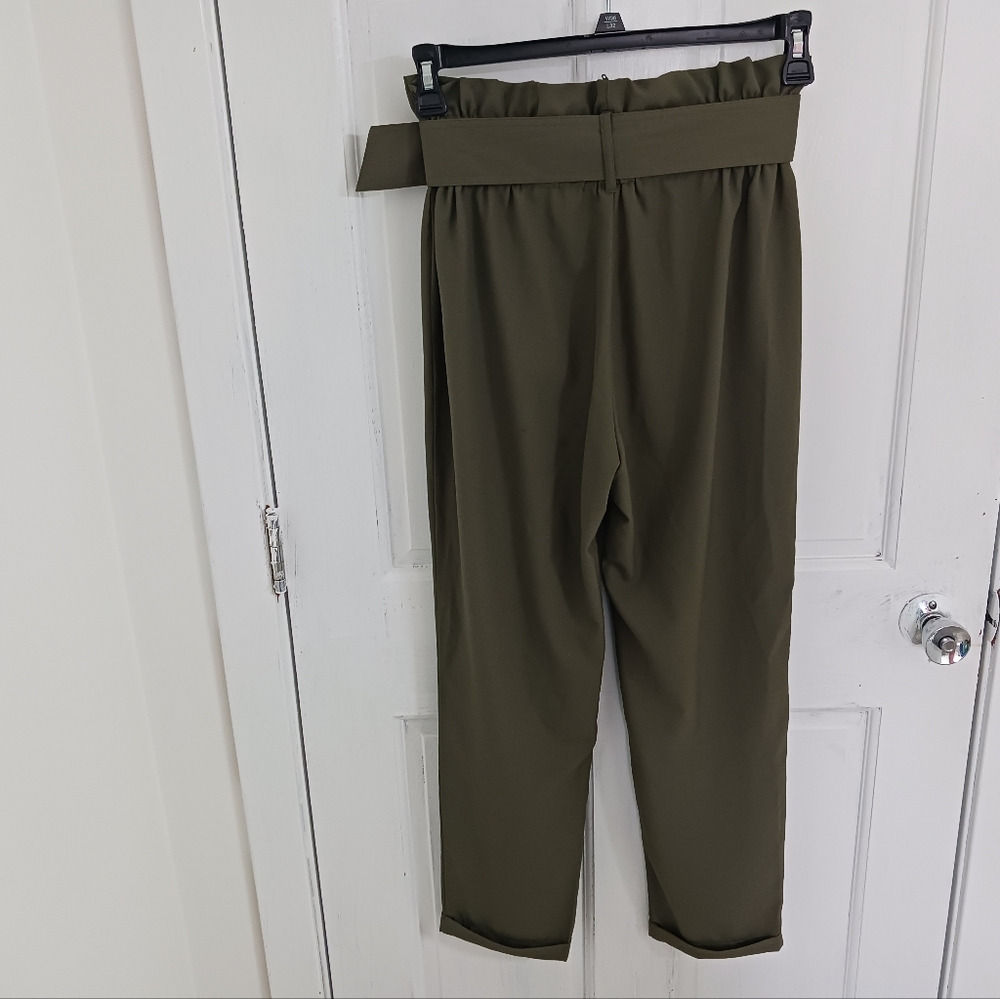 Haute Monde Olive Green Pants - Picture 2 of 6